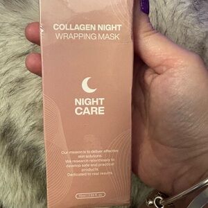 Night Care Collagen Night Wrapping Mask - Pink